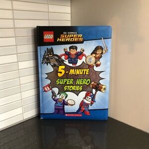 DC Comics Lego 5 Minute Super Hero Stories book